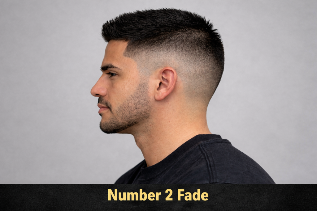 Number 2 fade