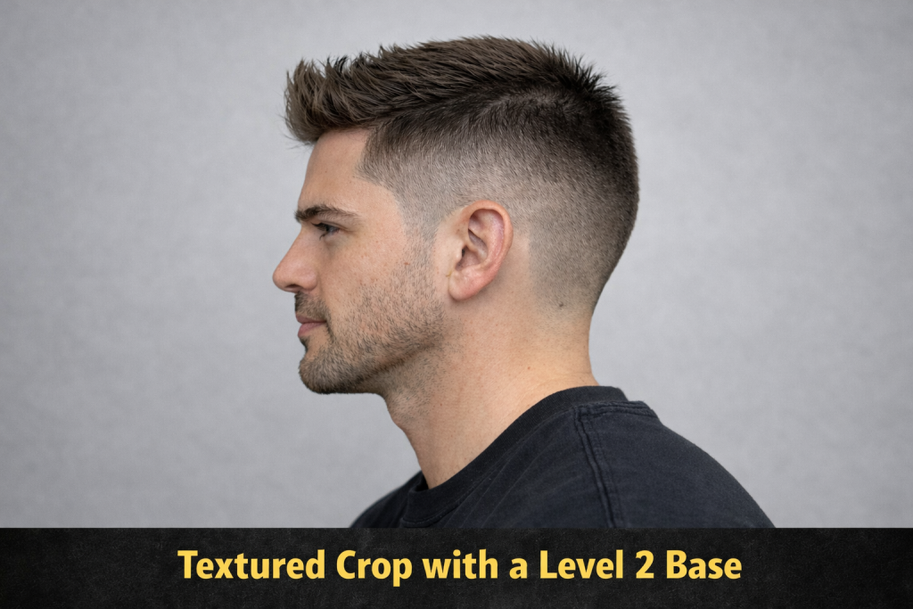 Textured Crop with a Level 2 Base
