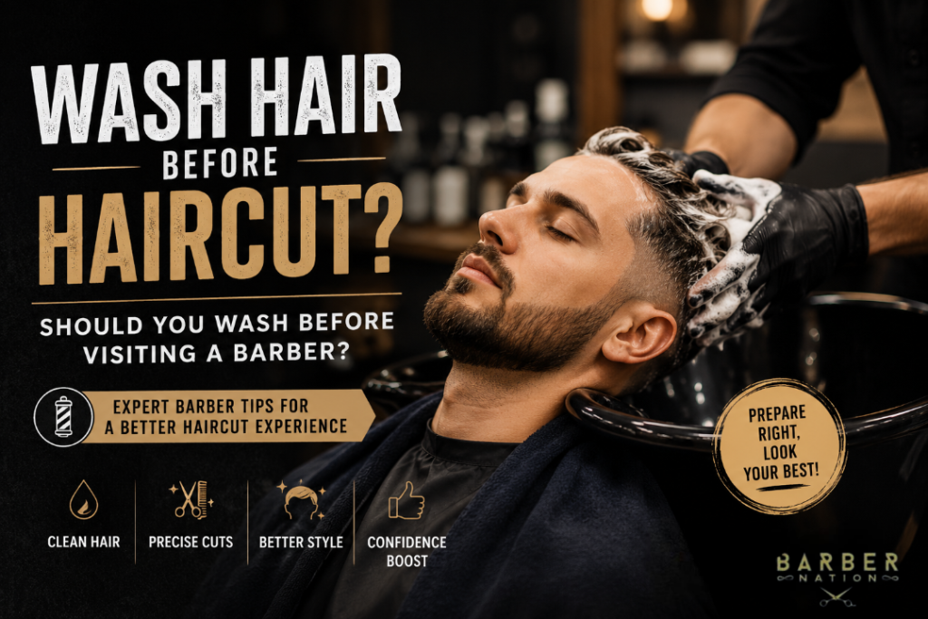 Hair Wash Before Haircut